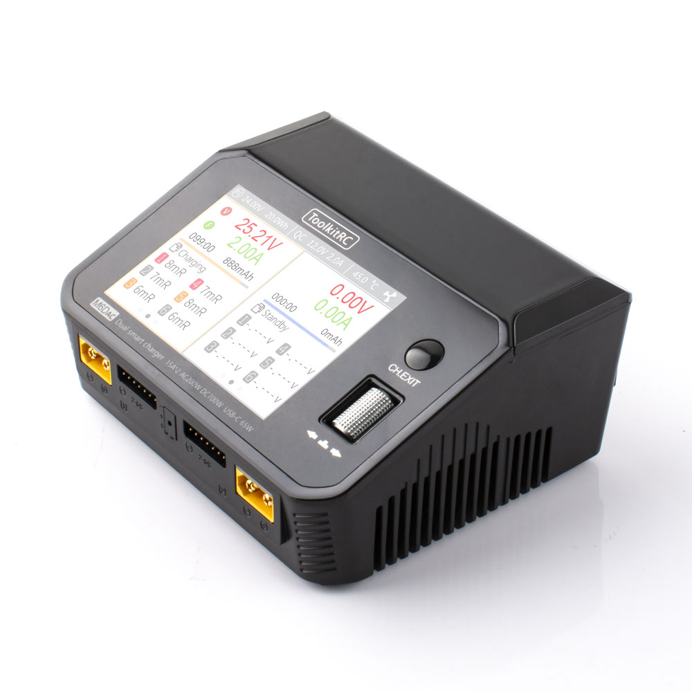 ToolkitRC M6DAC Dual Channel S - Toolkitrc M6Dac Smart Charger review and price