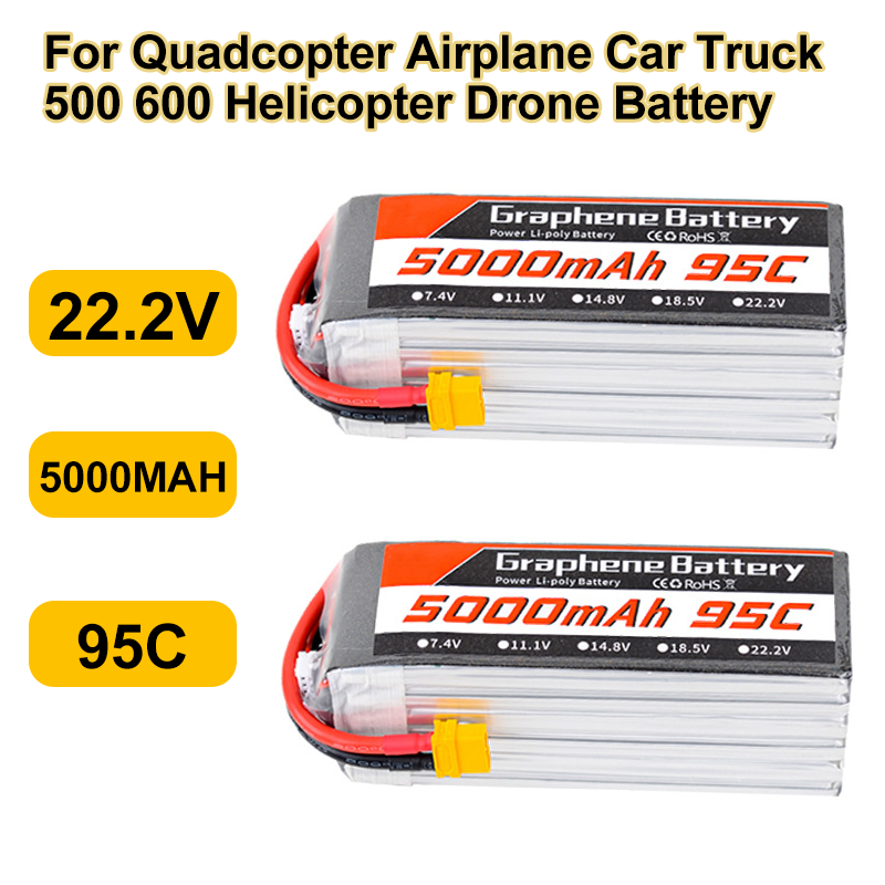95C 22.2V 6S 5000mAh Lipo Batt - 6S Lipo Battery 22.2V 5000Mah review and price